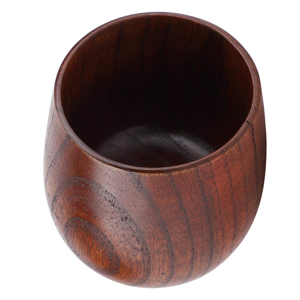Natural Wooden Beer Cup Retro T Milk     Wood Drinking Mug Cups