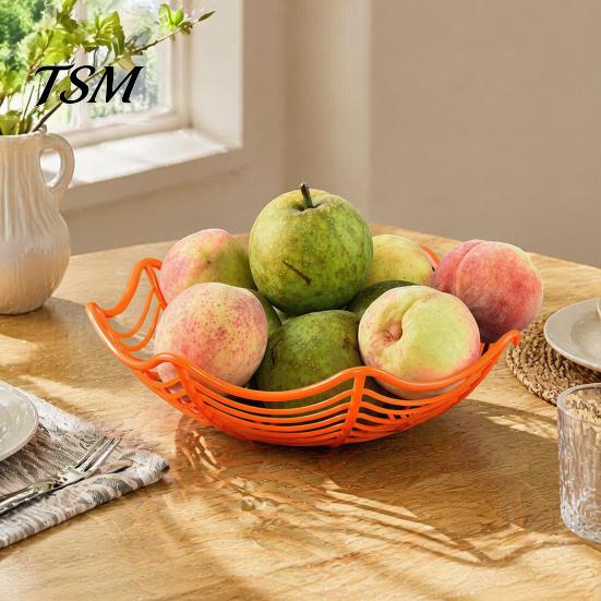 Lightweight Snack Organizers 3 Pcs Halloween Spider Web Baskets, Plastic Cobweb Fruit Holder, Trick or Durable Candy Buckets Treat Bowl for