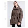 European & American Style Women's Mid-Length Down Cotton Jacket, 2024 Winter Outerwear Coat – New Design for Students