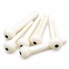 12PCS Plastic Acoustic Guitar Pegs White Color Folk Guitar Saddle  For Acoustic Guitar