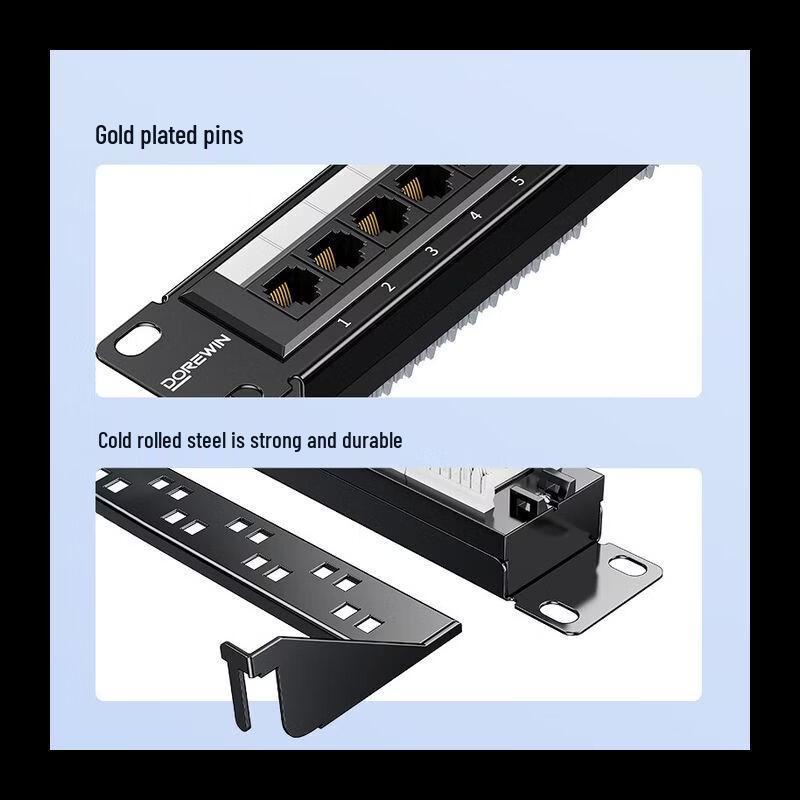 DOREWIN Network & Telephone Patch Panel