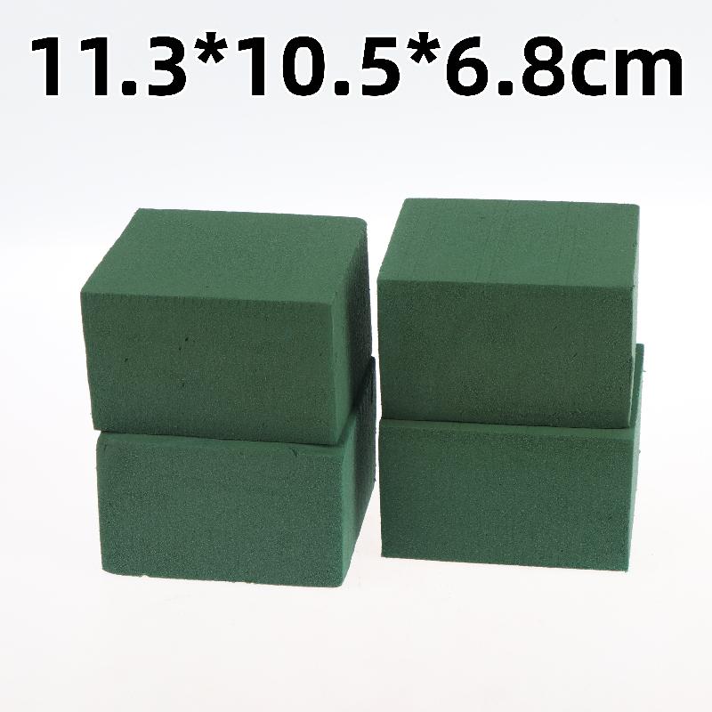 4Pcs Wet Floral Foam Blocks Perfect for DIY Gift Bouquet Fresh Artificial Flowers Home Holiday Floral Decor