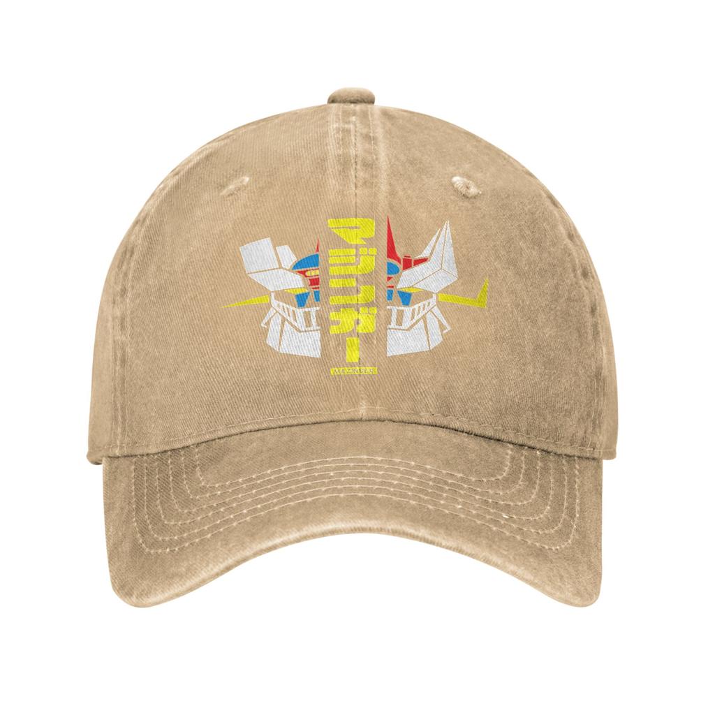 Mazinger Z and Great Mazinger Anime Gift Baseball Caps Peaked Cap Mazinger Z Sun Shade Hats for Unisex