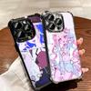 Needy Girl Streamer Overload Soft Phone Case For iPhone 15 16 17 Air 14 Pro Max 16E Plus 13 12 Mini Plating Anti-Fall Fundas