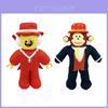 Steal A Brainrot Jandel Black Monkey Plush Toy With Red Hat For Kids Playroom Decor