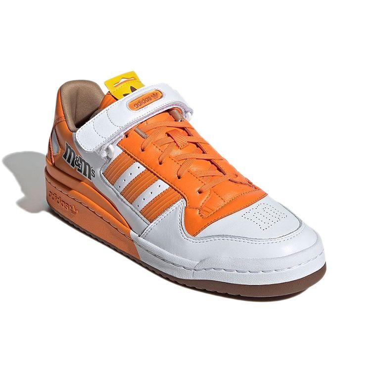 M&Ms X Adidas Forum 84 Low Orange Unisex Sneakers White GY6315