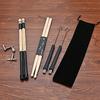 Drumsticks Drum Wire Brush Professional Rod Drum Brushes Percussion Instrument Accessories for Jazz Folk Acoustic Music Lover