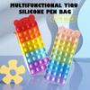 Silicone Sensory Decompression Desktop Puzzle Decompression Pencil Case