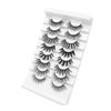 8 Paar Volle Dicke Natürliche Wimpern Dicke Biegung Falsche Wimpern 3D Stereoskopische Falsche Wimpern