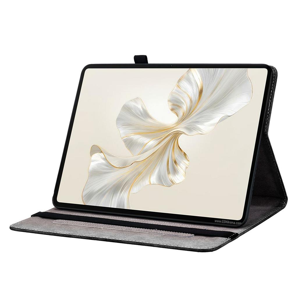 Für Honor Pad X9a Lederhülle mit Musterdruck Ständer Tablet-Hülle mit Kartenfächern