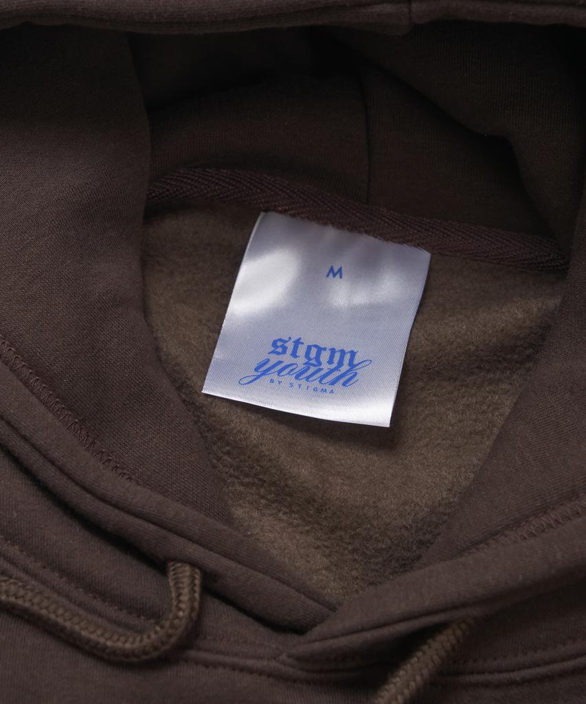 [Stgm Youth] Logo Hoodie Brn