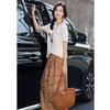 Demana Women's Lyocell Blend Printed Skirt Set