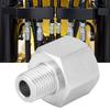 2PCS BSP Pipe Fitting Connector Stainless Steel Female Thread   Male Thread ConnectorFemale Thread 1 2in   Male Thread