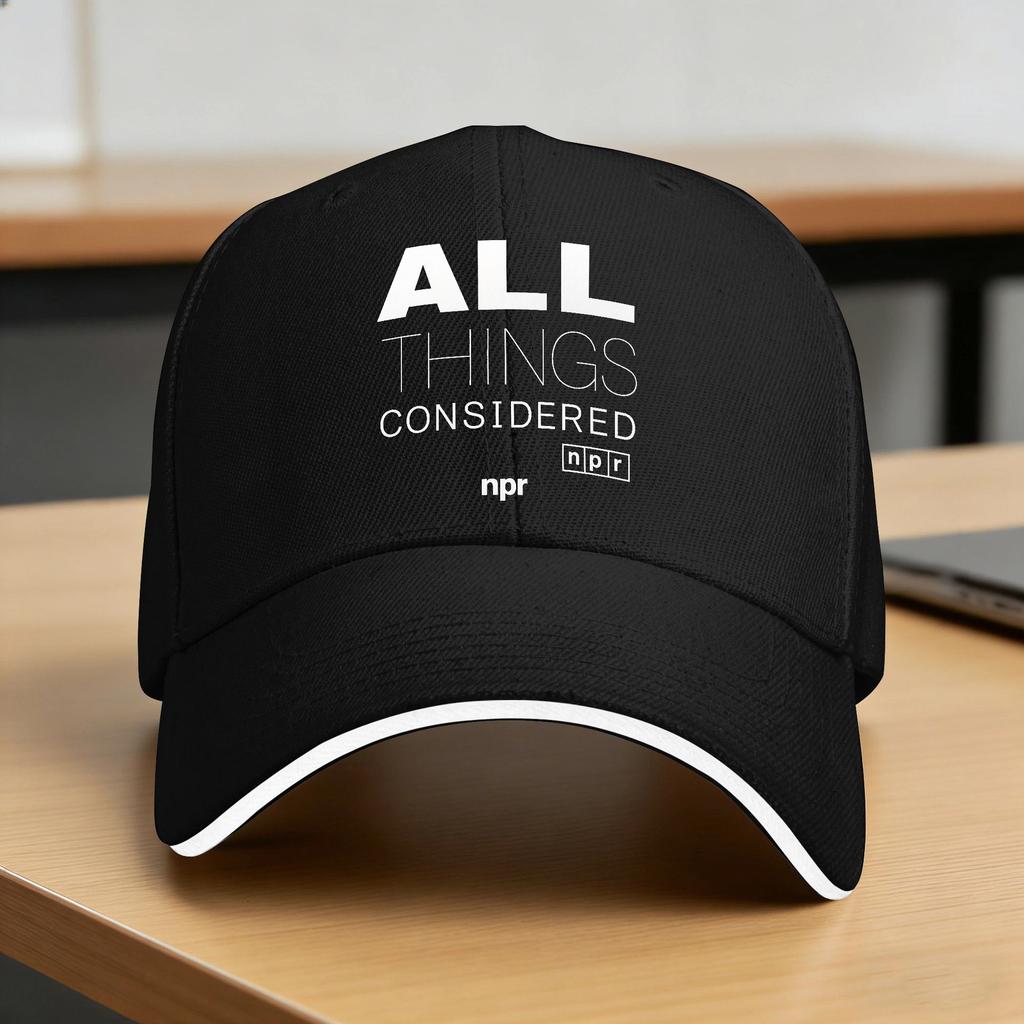 Sun Baseball Cap All Things Considered npr Design Hip Hop Hats Sun-Proof Fashion Kpop Rock Baseball Caps