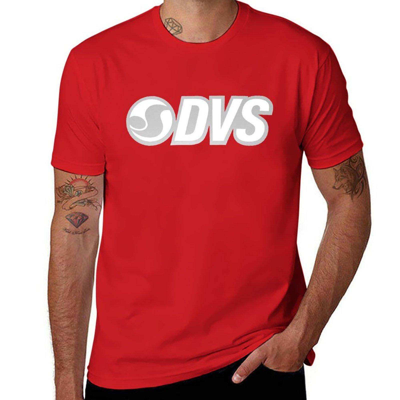

DVS retro skateboard t shirt design. T-Shirt customizeds blanks mens plain t shirts M