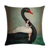 Abstract Fairy Girl Decorative Cushion Cover Linen Pillowcase For Sofa Couch Bedroom Home Living Room Decor 45X45Cm