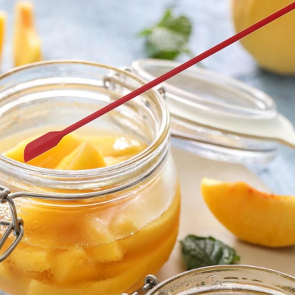 Lengthen Mini Makeup Spatulas Soft Jar Cake Cream Scrapers Kitchen Tools