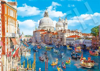 Epoch 2000 Super Small Piece Jigsaw Puzzle World Heritage Site Venice and Its Lagoon VIII with and Score Ticket [Italy] (38x53cm) 54-238 Glue,