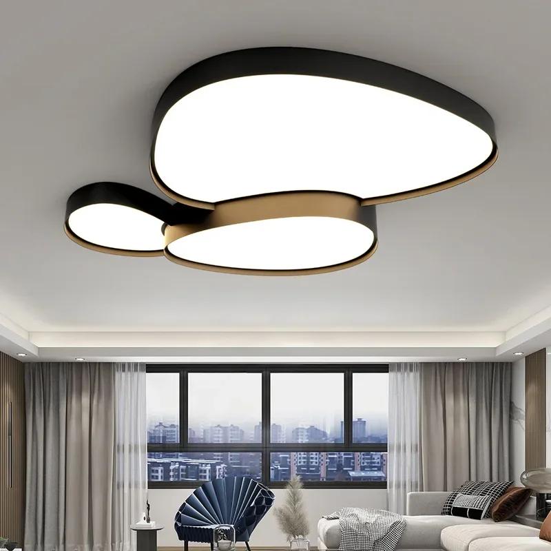 Nordic cream style ceiling light adjustable brightness living room bedroom lighting home decoration indoor room ceiling light