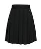 MACKY Pleated Elastic Skirt Black