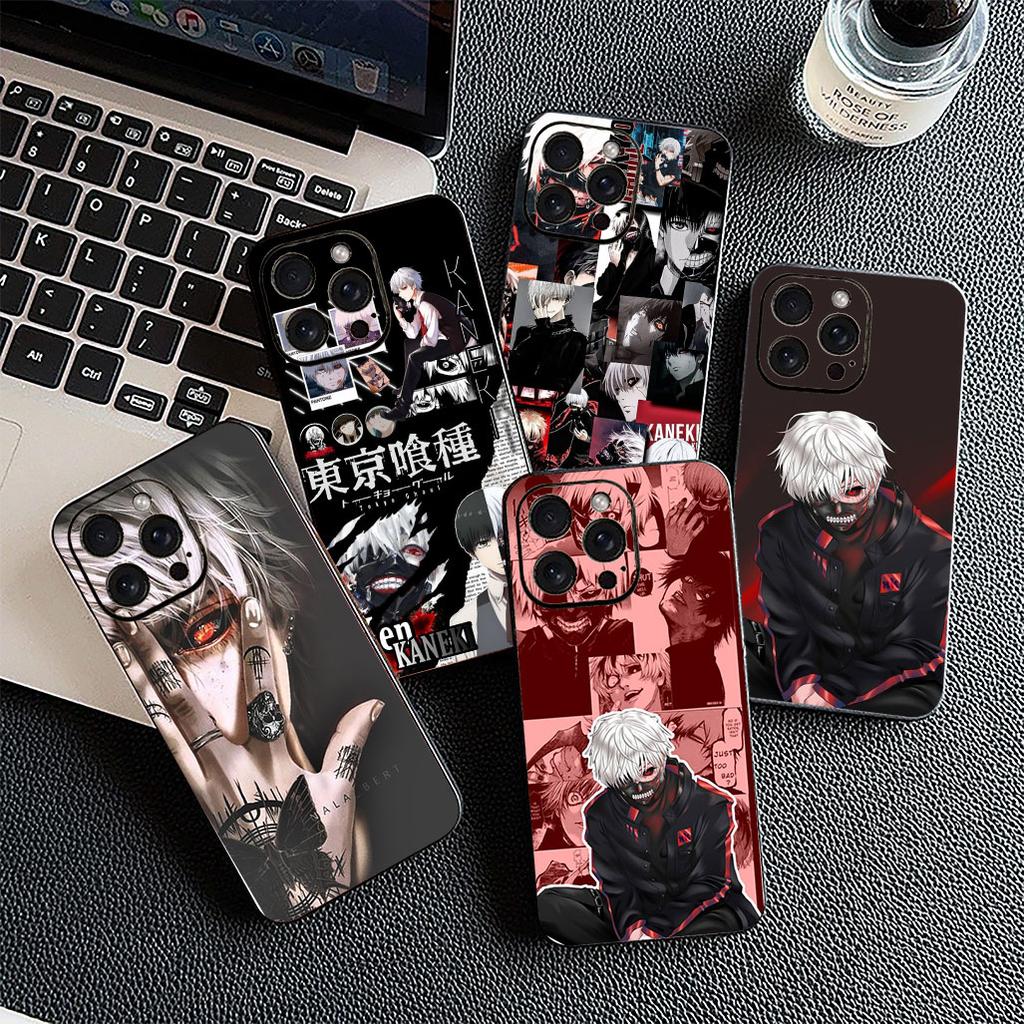 Cover for Apple iPhone 17 16 14 15 Plus Pro Max 16E ProMax + 15Plus 15+ 16+ Casing Phone Case Tokyo Ghoul Comics Ken Kaneki