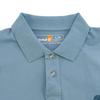 Timberland Outdoor Casual Loose Breathable Short Sleeve Polo Shirt Men tops Bright-Steel-Blue A63YQ758