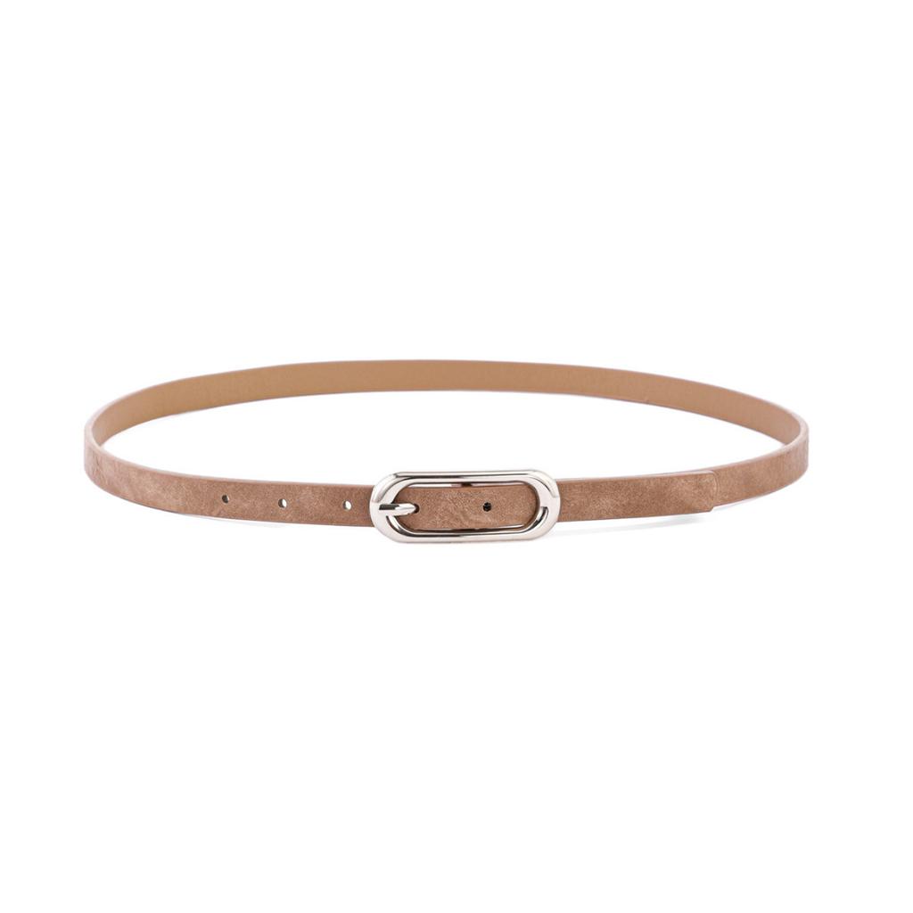 Women’s Soft PU Waist Belt Adjustable Waistband Strap Slim Design Lightweight Accessory For Jeans Dresses Skirts
