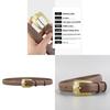 Ladies Genuine Leather Belt With Pin Buckle For Casual And Office Wear