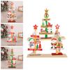 3Pcs/set Household Christmas Wooden Ornaments Creative Christmas Decoration  Tabletop Ornamen