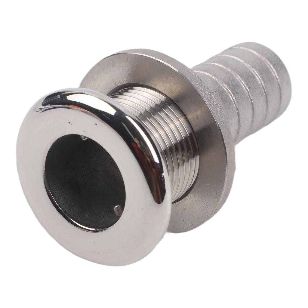 Stainless Steel 316 Marine Vent Yacht Fitting Semi-threaded Design