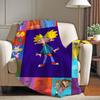 Cartoon Funny H Hey A Arnold Blanket For Sofa Office Bed Plane Travel Sleep Read Relax Camping Soft And Warm