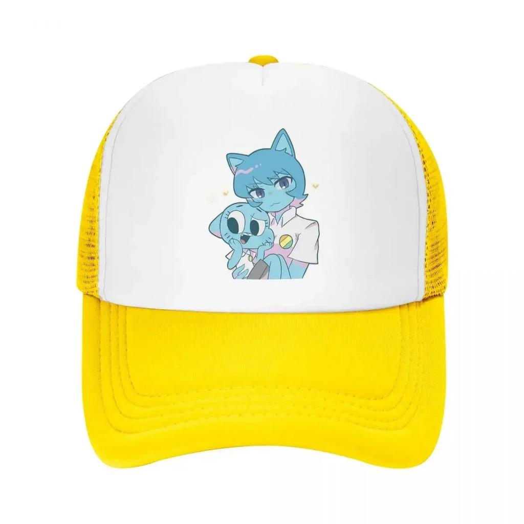 Nicole Gumball Watterson Cap Fashion Casual Mesh Baseball Caps Adjustable Hat Hip Hop Summer Unisex Baseball Hats Polychromatic