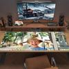 Pippi Longstocking Large Size Mouse Pad Large Gaming Table Cushion Non-slip Laptop Tablet Big Mousepad XXL Mat Mini PC Playmat With Lock edge