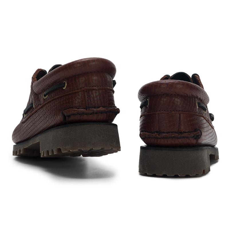 Timberland Autentico Viaggio Outdoor Confortevole Versatile Scarpe da Barca Scarpe da Uomo Marrone A2PDQEM4