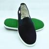 Non-Slip Blue Canvas Shoes for Clean Rooms - Large Size, Elastic Band for Men and Women