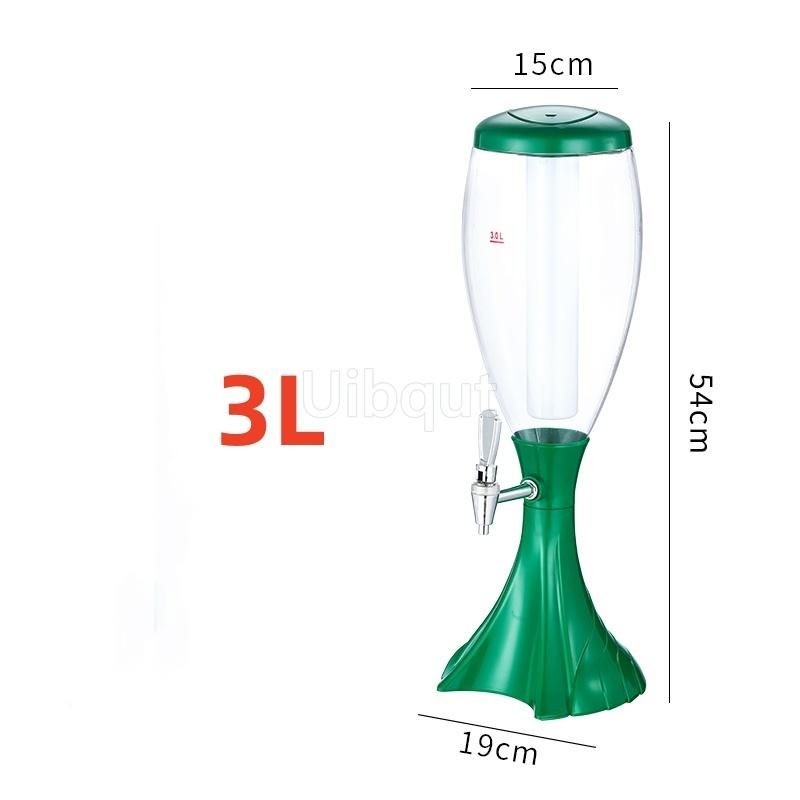 1.5L 3L Wine Beer Cannon Hotel Bar Ktv cocktail Beer Pagoda Tea Bucket Restaurant Drink Appliance wine mini bar wine bottle