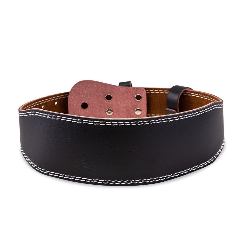 Cross-Border Leather Weightlifting Belt: Professional Back Support for Fitness, Squat, Deadlift, and Training