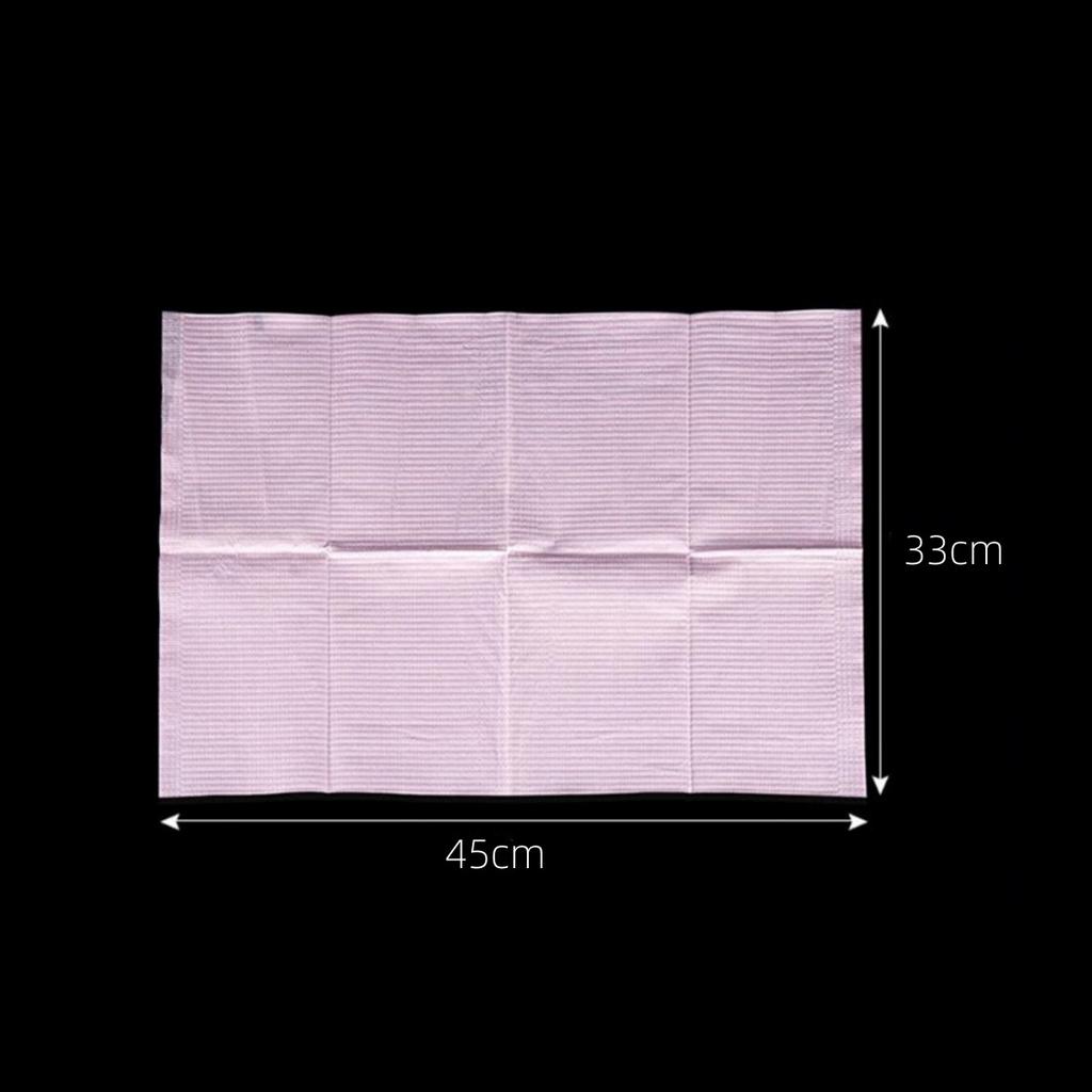 Disposable Tattoo Table Covers Clean Pad 3ply Dental Patient Bib Napkin Waterproof Nail Tattoo Pad Dental Bib