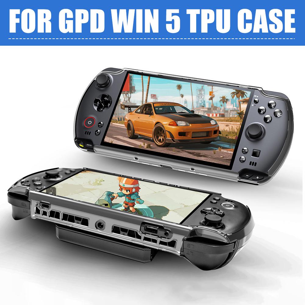 For GPD Win5 Gaming Handheld Protective Case TPU Transparent Soft Rubber Portable Gaming Accessories
