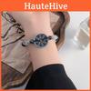 New Chinese Elegant Style Beaded Bracelet With Mountain Ghost Flower Design For Women