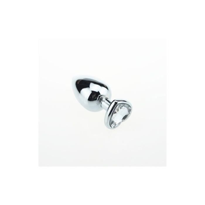 Plug anal - TOYZ4LOVERS - Aluminium - 7.5 cm - Résistant à l'eau - Argent