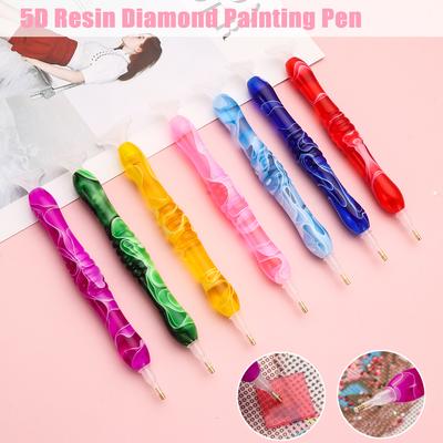 Accessories Cross Stitch Resin Pen Point Drill Pen 5D Diamond Painting Resin Diamond Painting Pen