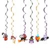 Ornaments Event Pumpkin Ceiling Hanging Swirl Party Supplies Streamers Spiral Halloween Decoration