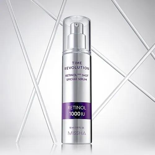 

[MISSHA] Time Revolution Retinol 1000 Shots Сыворотка от пигментных пятен 50 мл