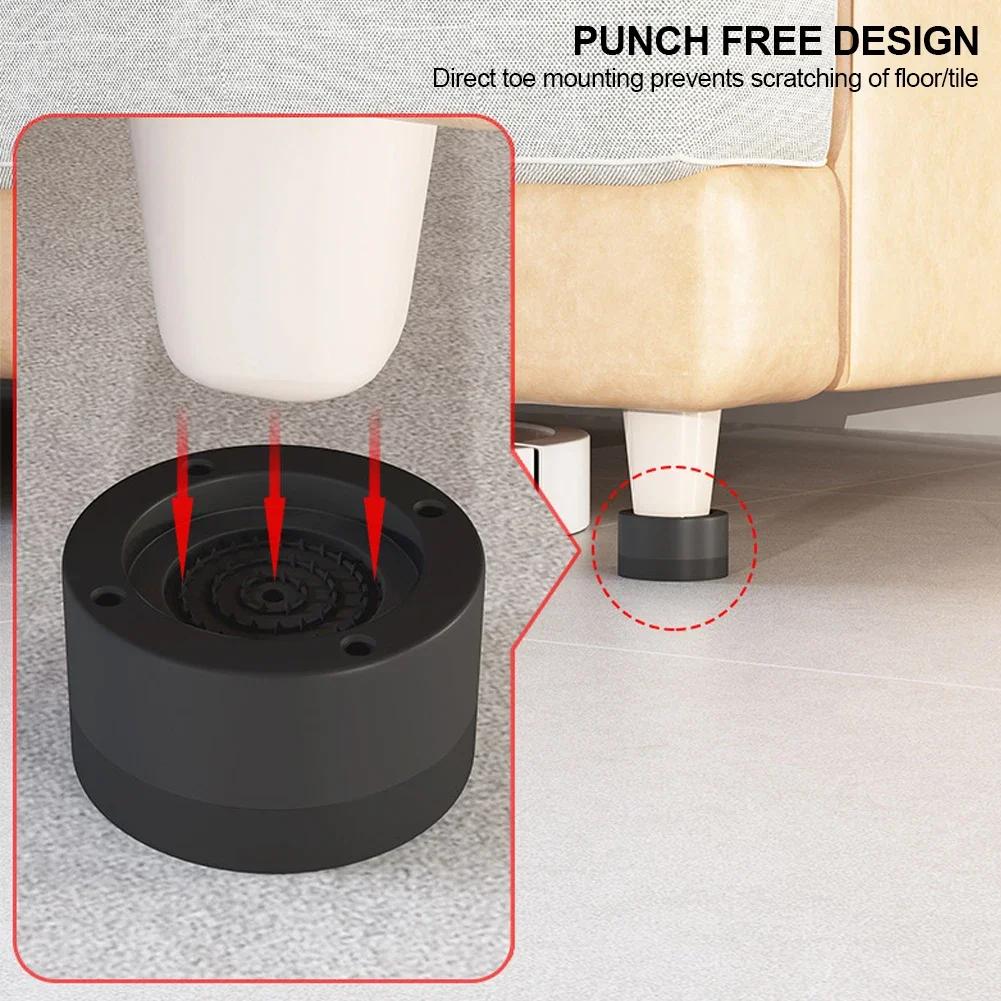 Raise Height Bed Lifts Non-slip Bed Riser Shockproof Legs for Furniture Durable Furniture Booster Anti Vibration Pads
