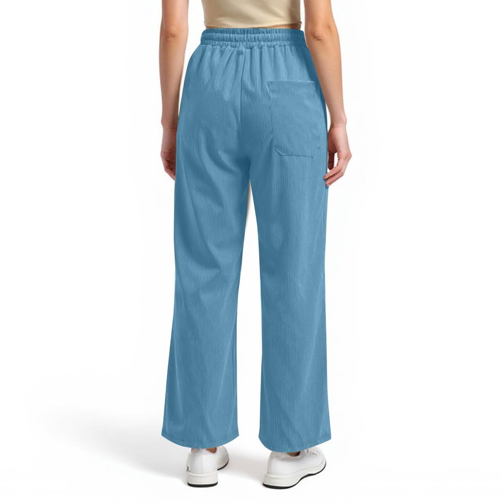 Women's Straight Pants Fashion Casual Pants Nine Point Harlan Pants