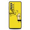 Phone Case for Samsung Galaxy A55 A53 A52 A52S A51 A41 A35 A32 A25 A23 A15 A13 A71 A72 5G Soft TPU Shell Funny Bite Apple Banana
