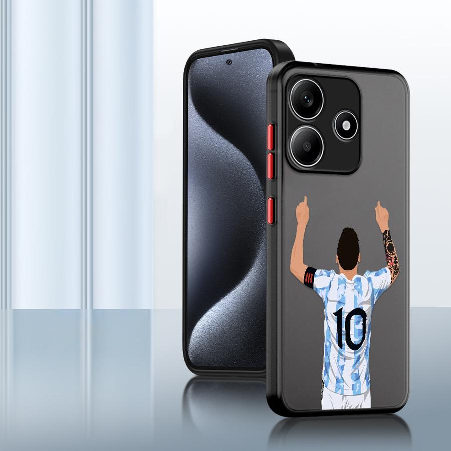 FootBall Number 7 10 Case for Xiaomi Redmi Note 14 13 Pro Plus 13C 14C 9S 11 10 12 A4 Funda Back Phone Cover