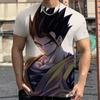 2026 Summer Dragon Ball Retro Fitness T-shirt Men's Oversized 3D Printed Short-sleeved Family Unisex Children's Sports Shirt