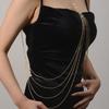 Sequin Tassel Chest Chain For Women Exy Summer Chest Chain Bra Bikini Metal Body Chain Jewelry